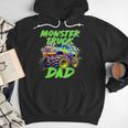 Monster Truck Dad Family Matching Birthday Party Fathers Day Men Hoodie