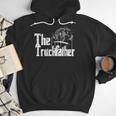 Monster Truck Jam Truckfather Dad Father UTE Pickup Men Hoodie