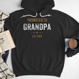 New For Dad Promoted To Grandpa Est 2020 Men Hoodie