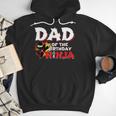 Ninja Birthday Party Dad Of The Birthday Ninja Small Men Hoodie