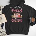 Norwegian Forest Cat Happy Meowentines Valentine Dad Mom Men Hoodie