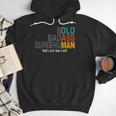Old Man Saying Bold Badass Superhuman Gag Birthday Dad Men Hoodie