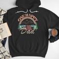 One Happy Dad First Birthday Camping Matching Family Party Men Hoodie