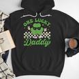 One Lucky Daddy St Patricks Day Dad Father Men Hoodie