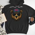 Papa Bear Father's Day Great Dad Joke Men Hoodie