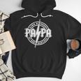 Papa Like A Grandpa Fathers Day Rocker Dad Rock Music Men Men Hoodie
