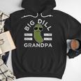 Pickle Pun Big Dill Grandpa Dad Joke Grandfather Humor Men Hoodie