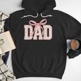 Pink Bow Dad Dad Life Best Dad Ever Father's Day Tees Men Hoodie