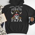 Pirate Papa Skull Family Matching Costume Dad Grandpa Men Men Hoodie