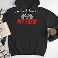Pit Crew Family Racing Birthday Race Car For Dad Mom Kids Men Hoodie