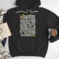 Play Cars On Dad's Back Shirt Kids And Fathers Play Men Hoodie