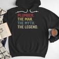 Plumber The Man The Myth The Legend Dad Hero Men Hoodie