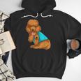 Poodle I Love Dad Tattoo Apparel Dog Dad Dads For Men Women Men Hoodie Poodle I Love Dad Tattoo Apparel Dog Dad Dads For Men Women Men Hoodie