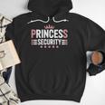 Princess Security Boys Big Brother Vintage Birthday Dad Mom Men Hoodie
