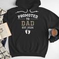 Promoted To Dad Est 2026 For Men Fathers Matching Men Hoodie