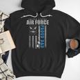 Proud Air Force Dad Of The US Air Force USA Flag Men Hoodie
