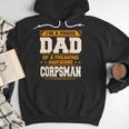 Proud Dad Of Awesome Corpsman Father's Day Men Hoodie