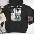 Proud Dad That Didn't Raise Liberals American Flag -ON BACK Women Men Men Hoodie
