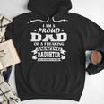 I Am A Proud Dad Of A Freaking Amazing Daughter For Father Men Hoodie