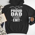 Proud Dad Of a Freaking Awesome EMT Emergency Medical Men Hoodie