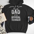 Proud Dad Of An Official TeenagerShirt Birthday Outfit Men Hoodie