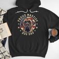Proud Mastiff Dad American Flag Patriotic Mastiff Dad Men Hoodie