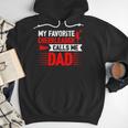 Red Cheer Dad Family Father Cheerleader Squad Men Hoodie