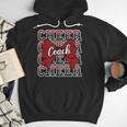 Red Sport Loud Proud Cheer Coach Dad Father's Day Men Hoodie