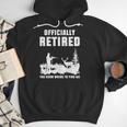 Retirement 2025 Retire Deer Hunting Retired For Dad Men Hoodie