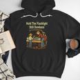 Retro Hold The Flashlight Still Dumbass Car Fixing Dad Son Men Hoodie