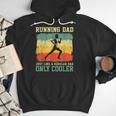 Retro Running Dad Runner Marathon Athlete Humor Outfit Men Hoodie