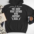 What Rhymes With Hunting Deer Hunter Dad Grandpa Men Men Hoodie