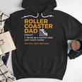 Roller Coaster Dad Definition Best Dad Ever Men Hoodie