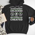 Schwangerschaft Verknden Geschenk Zocker New Character Created Pregnancy Announcement Dad Gamer Men Hoodie