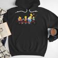 The Simpsons Father's Day Homer And Kids Bike Ride With Dad Men Hoodie The Simpsons Father's Day Homer And Kids Bike Ride With Dad Men Hoodie
