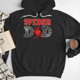 Spider Dad Spidey Birthday Family Matching Kid Daddy Spiders Men Hoodie