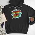 Super Dad Comic Book Superhero Father's Day Men Hoodie Super Dad Comic Book Superhero Father's Day Men Hoodie