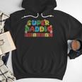 Super Daddio Retro Gamer Dad Style Men Hoodie Super Daddio Retro Gamer Dad Style Men Hoodie