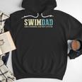 Swim Dad Like A Normal Dad But Cooler Shirt Swimer Dad Men Hoodie