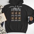 Things I Do In My Spare Time German Shepherd Dog Dad Mom Men Hoodie