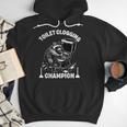 Toilet Clogging Champion Dad Joke Raccoon Trash Panda Men Hoodie Toilet Clogging Champion Dad Joke Raccoon Trash Panda Men Hoodie