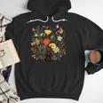 Tortie Cat Owner Flowers Tortie Cat Mom Tortie Cat Dad For Men Women Kids Men Hoodie