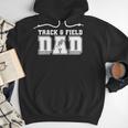Track & Field Dad Sport Fathers Day Boys Men Hoodie
