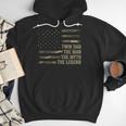 Twin Dad Camo USA Flag Twin Dad The Man The Myth The Legend Men Hoodie