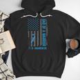 Type 1 Diabetes Awareness T1D Dad Of Warrior Type 1 Diabetic Men Hoodie