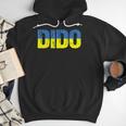 Ukrainian Dido Grandfather Dad Ukraine Flag Distressed Men Hoodie