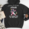 Unicorn Dad Girl Birthday Party Clothing Papacorn Men Hoodie