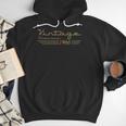 Vintage 1966 Retro 60th Birthday Classic 60 Year Old Men Dad Men Hoodie