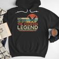 Vintage Cooking Dad The Man The Myth The Legend Chef Men Hoodie