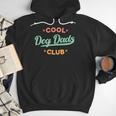 Vintage Cool Dog Dads Club Father's Day Dog Lover Men Hoodie